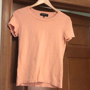 Jones New York Peach Collection Petite silk shirt